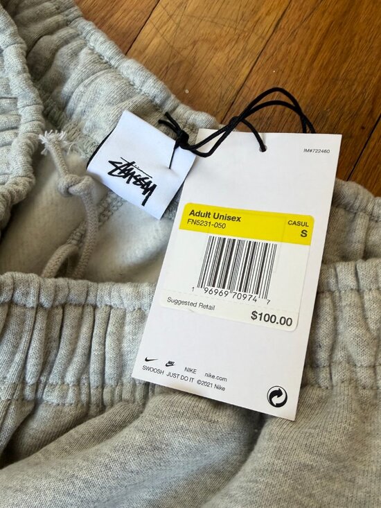 NWT Stussy x Nike Sweatpants - Picture 4 of 7